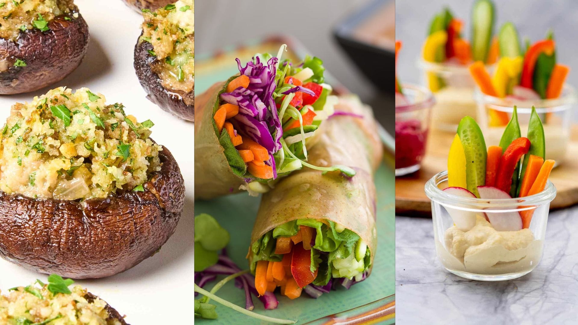 vegan or plant-based menu