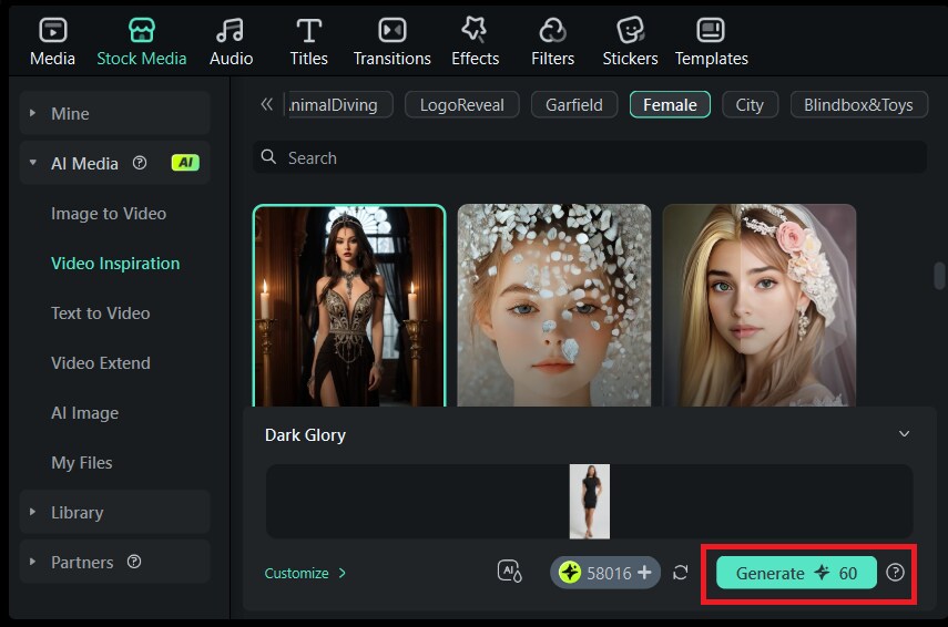 upload and generate your photo