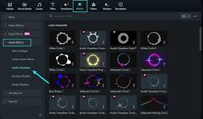 filmora’s audio features