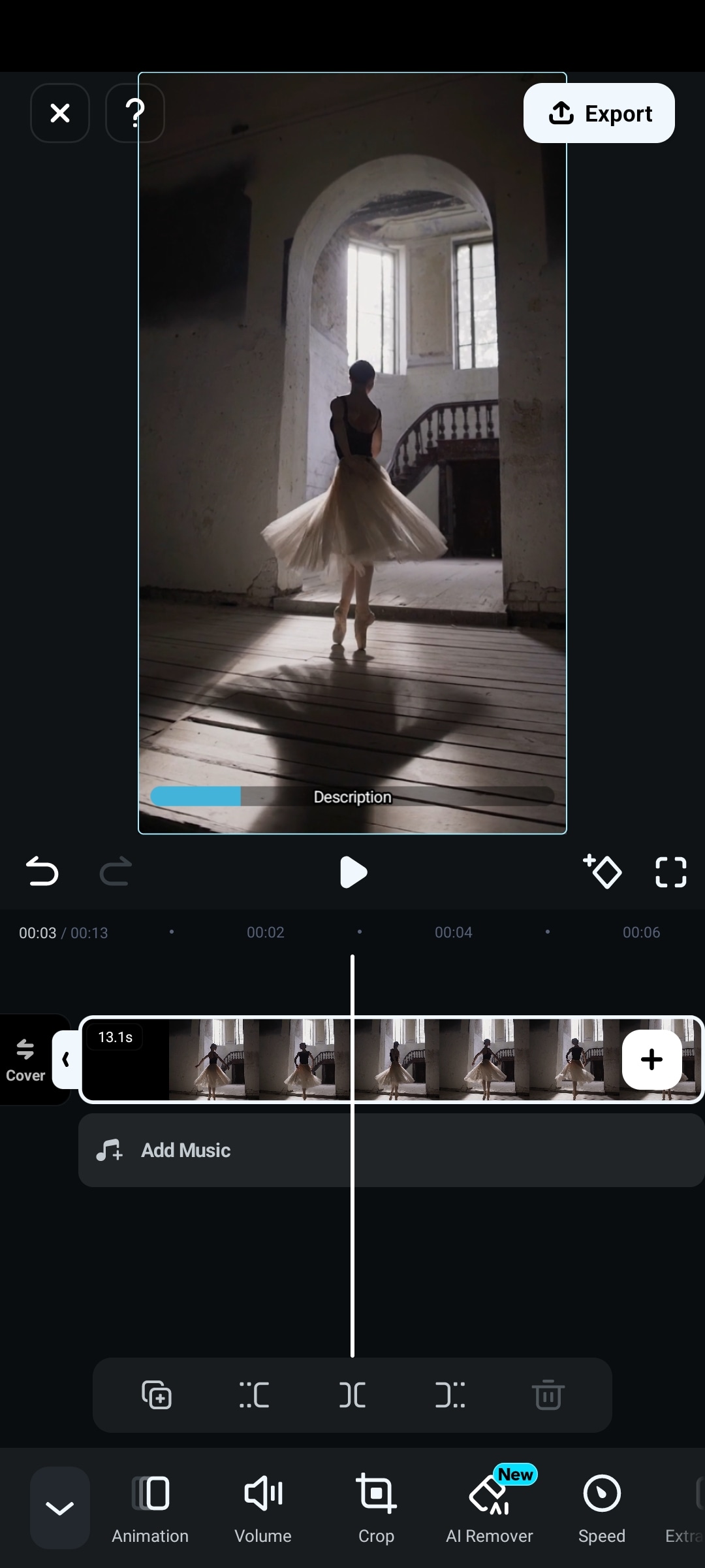 import your tiktok dance video 