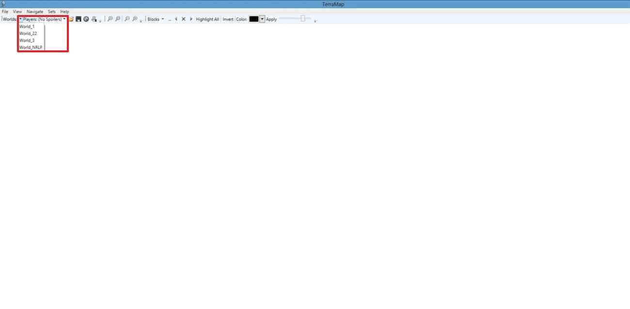 select terramap players