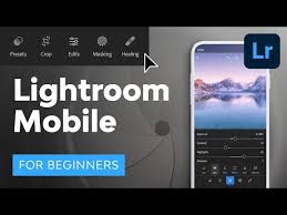 Adobe Lightroom Mobile logo.