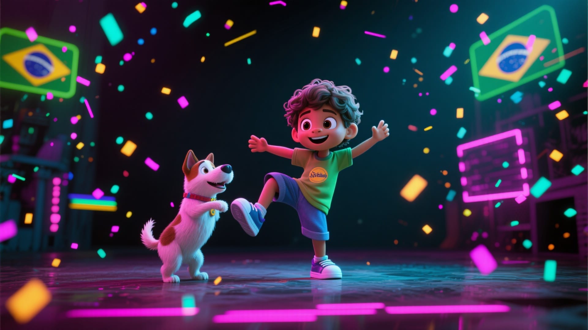 split screen PIP chroma key clone video