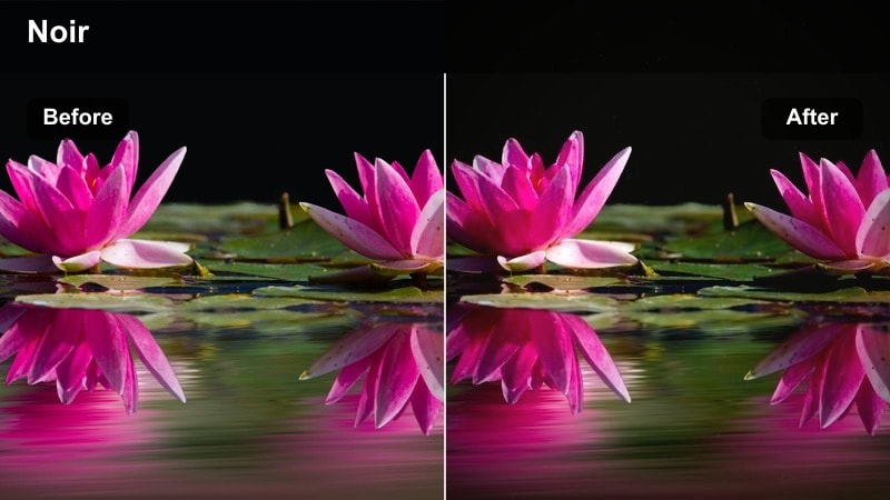 High-contrast slow motion shot of a barista pouring coffee at a dark cafe bar.