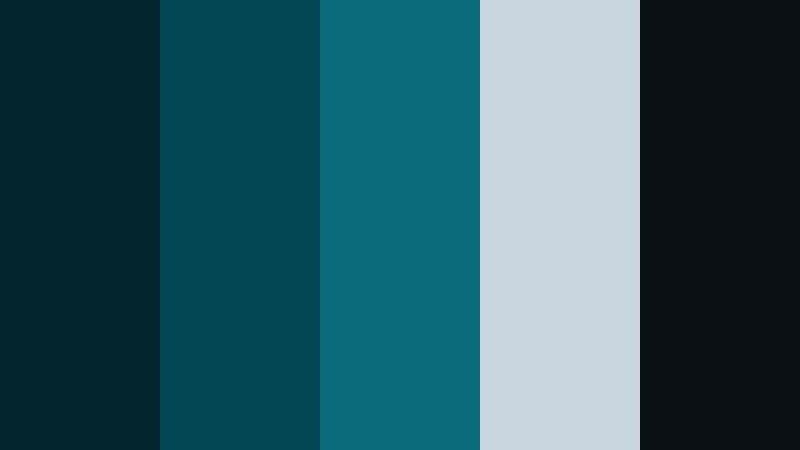 noir harbor night moonlit sea color palette with hex codes