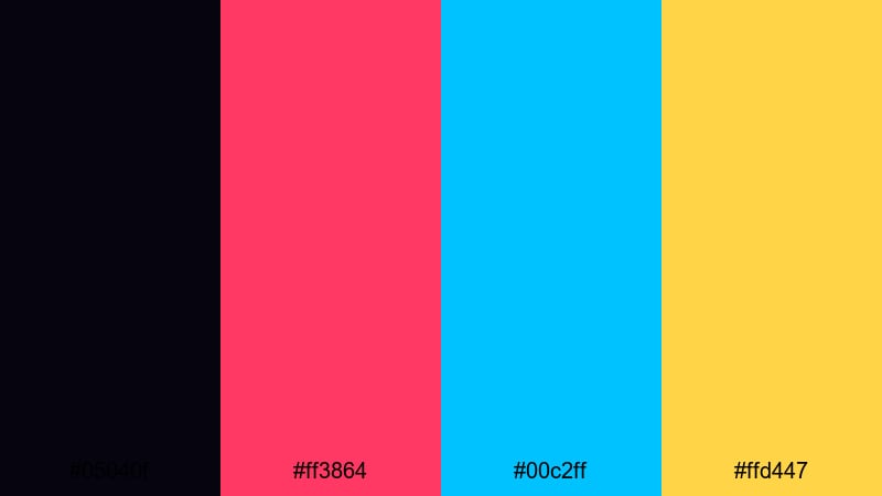 noir pixel racer retro gaming color palette with hex codes