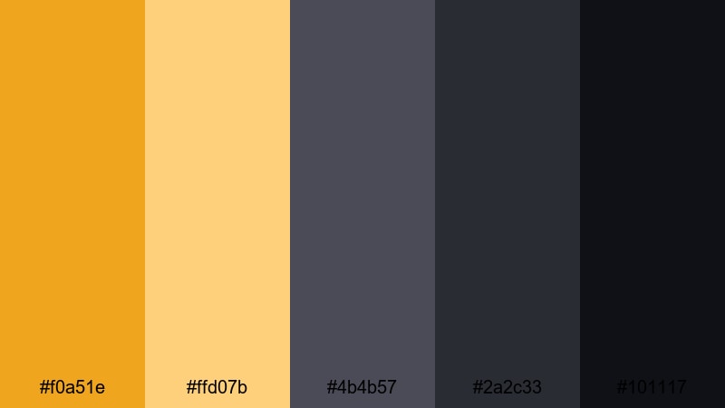 noir saffron spotlight saffron color palette with hex codes