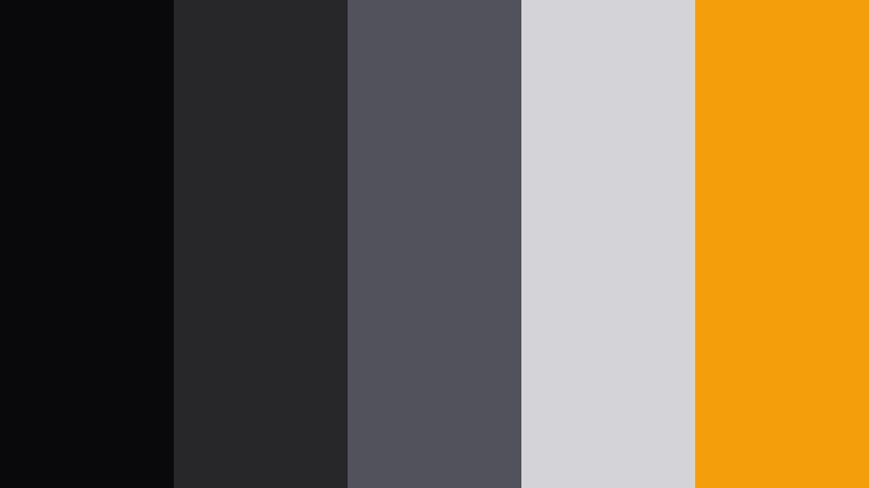 noir spotlight music video color color palette with hex codes