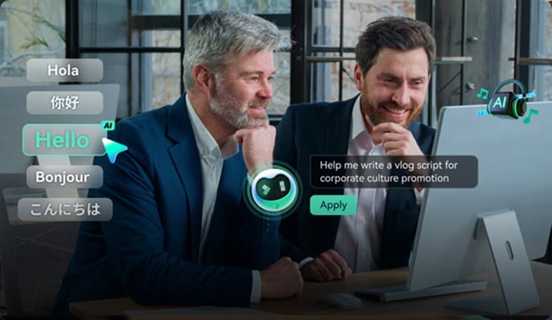 ai in modern video editor