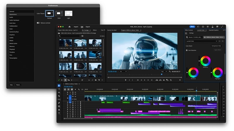 premiere pro nle video editor