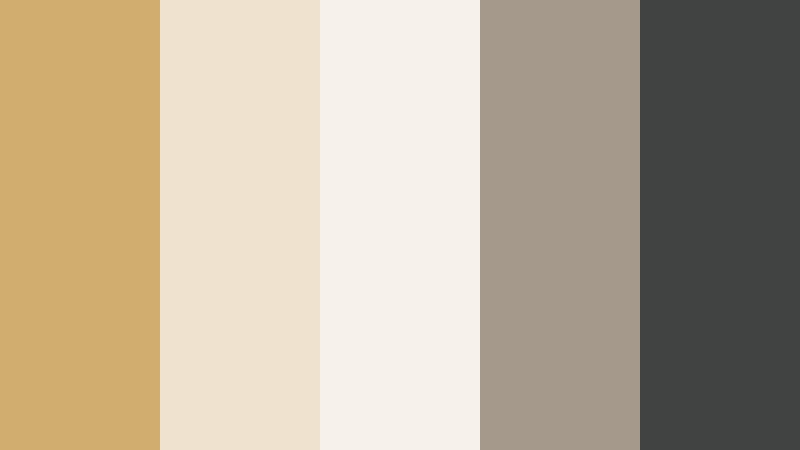 nordic sand calm golden sand color palette with hex codes