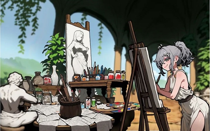 novelai anime visual style