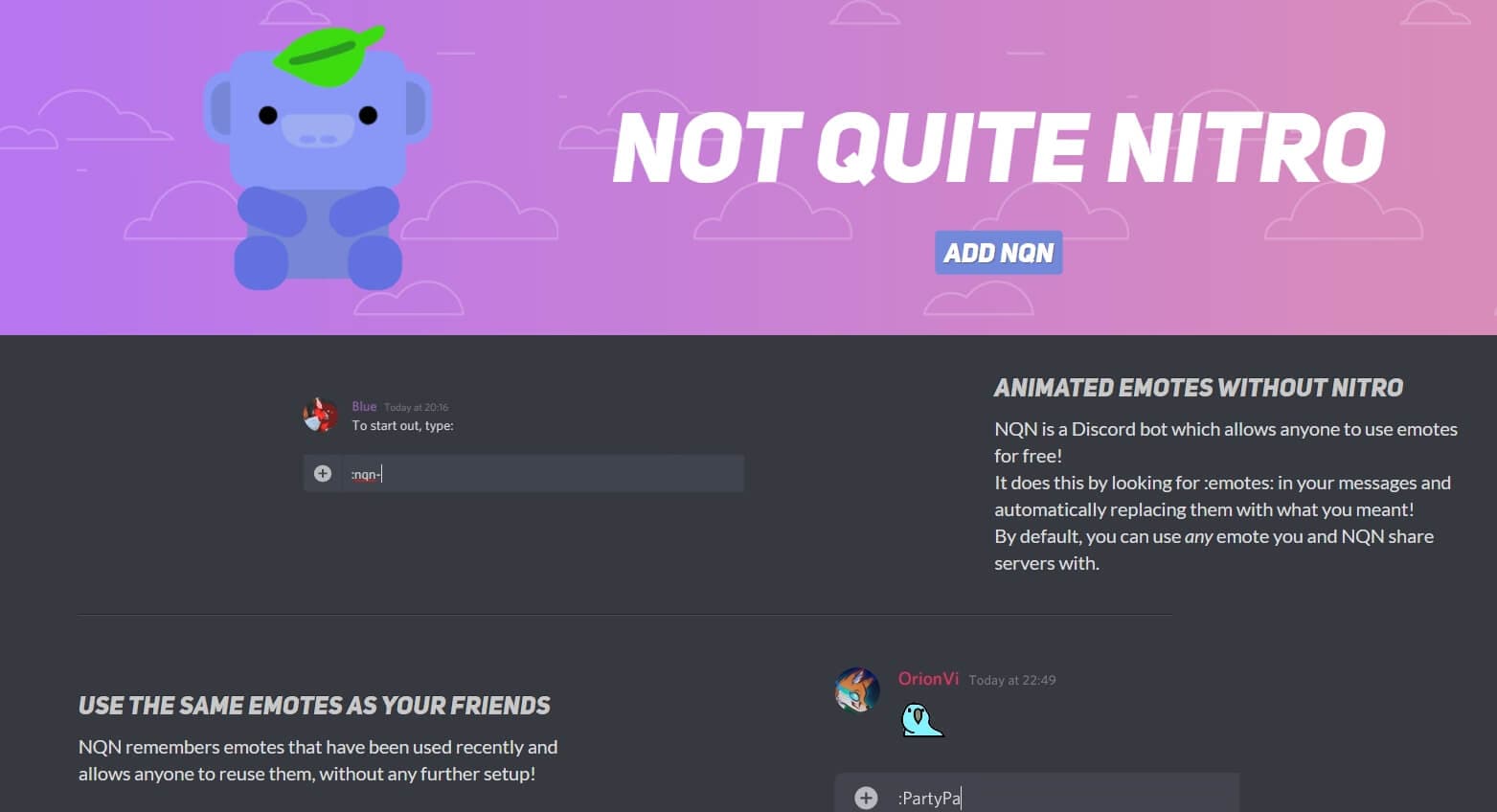  Dapatkan Emoji Discord dari Animated NQN