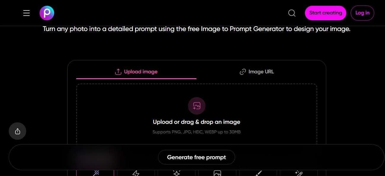 picsart NSFW画像からプロンプト生成