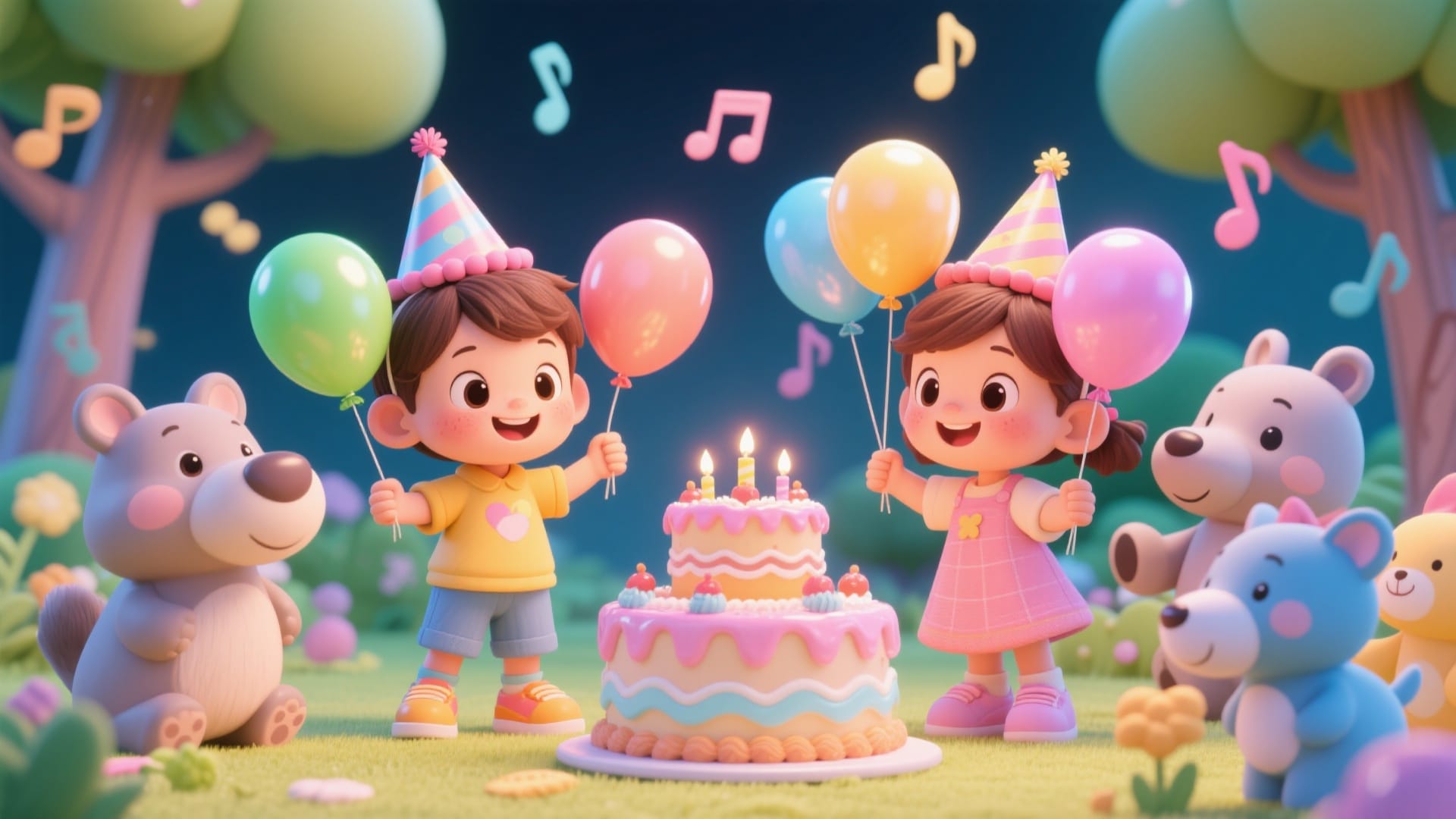 kids birthday party celebration