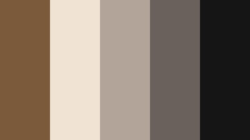 oakwood loft chic oakwood color palette with hex codes
