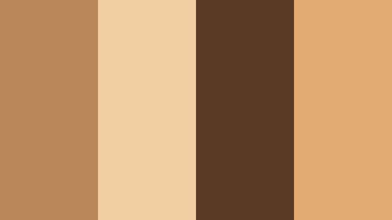 oasis campfire nights sand dune color palette with hex codes
