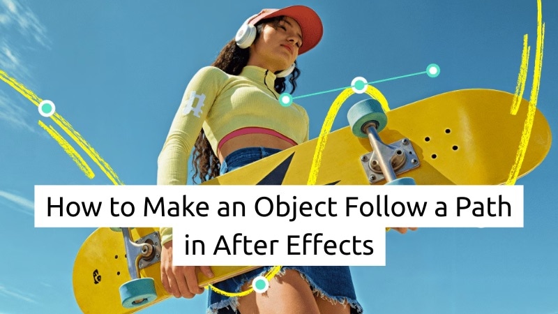 how to make object follow path after effects