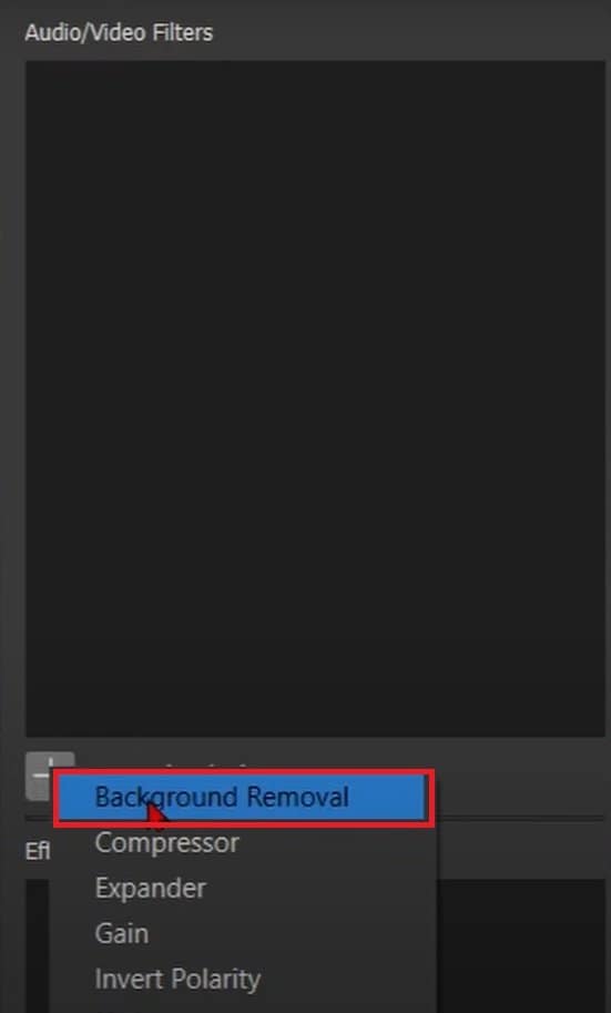 obs background removal filter