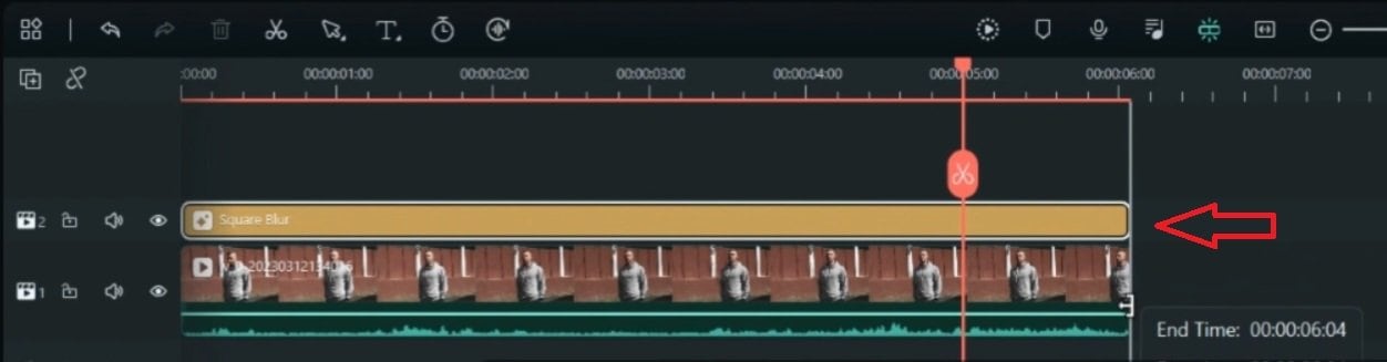 faire correspondre l'effet de flou à la vidéo