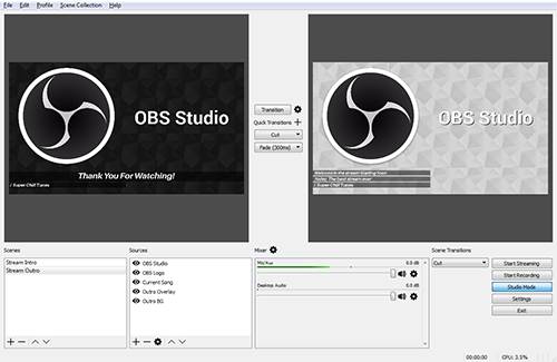 open broadcast recording software