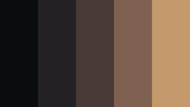 obsidian candlelight dark academia color color palette with hex codes