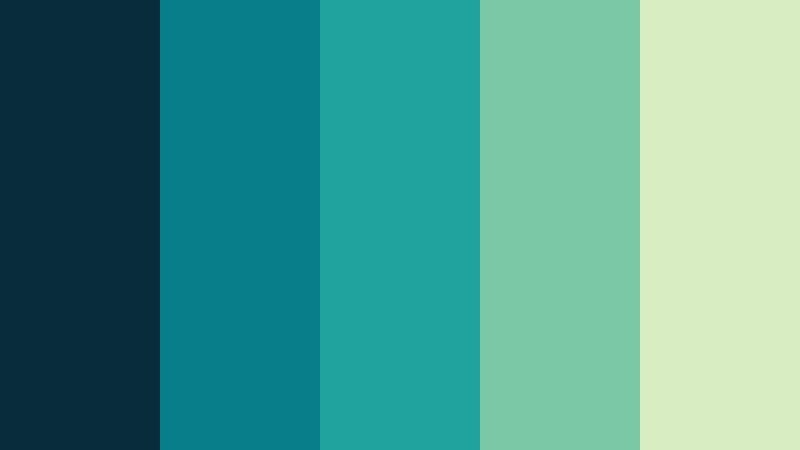 ocean canopy navy and teal cloud platform color color palette with hex codes