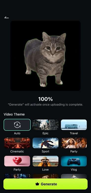 filmora mobile oiia cat