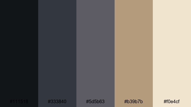 old zine pages 90s grunge color palette with hex codes