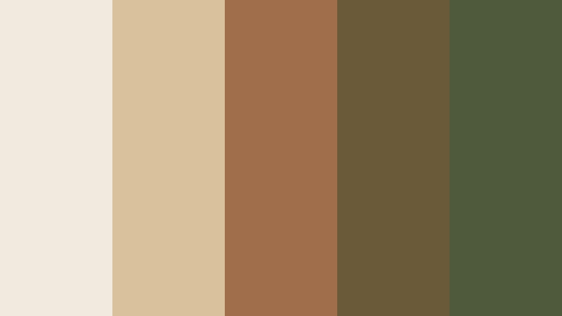 olive grove cinnamon soft cinnamon color palette with hex codes