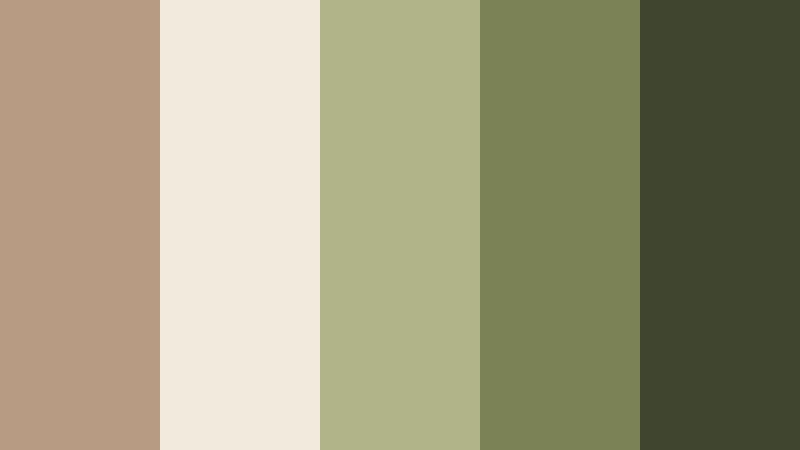 olive grove taupe warm taupe color palette with hex codes