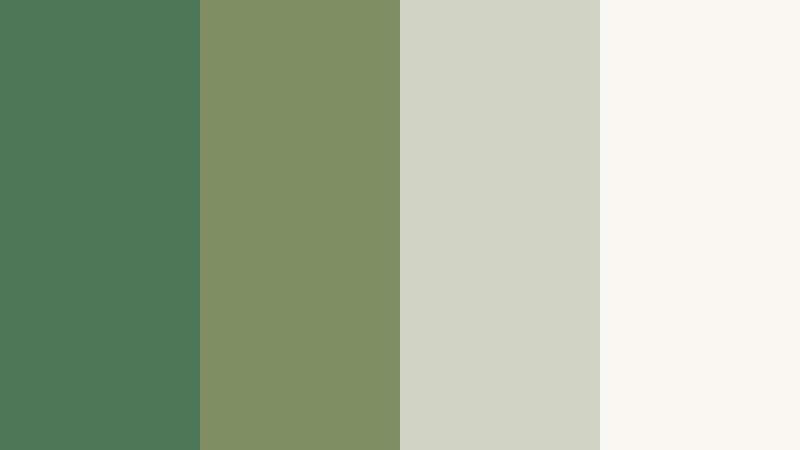 olive herb minimalist herbal green color palette with hex codes