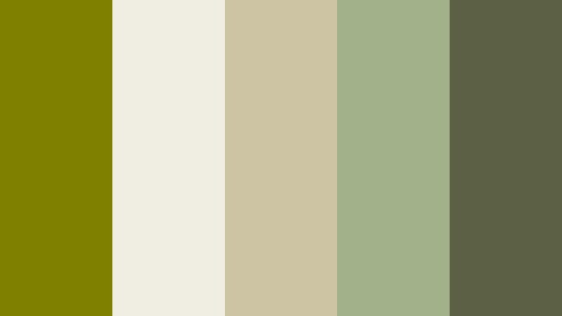 olive linen studio classic olive color palette with hex codes
