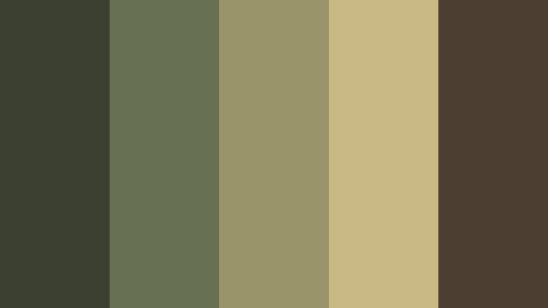 olive newsreel vintage film color color palette with hex codes