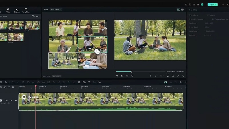 filmora professional level features