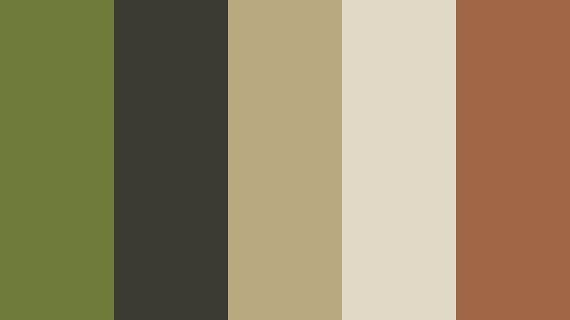 olive vintage grain classic olive color palette with hex codes