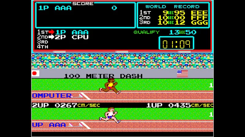 track & field olympic video game