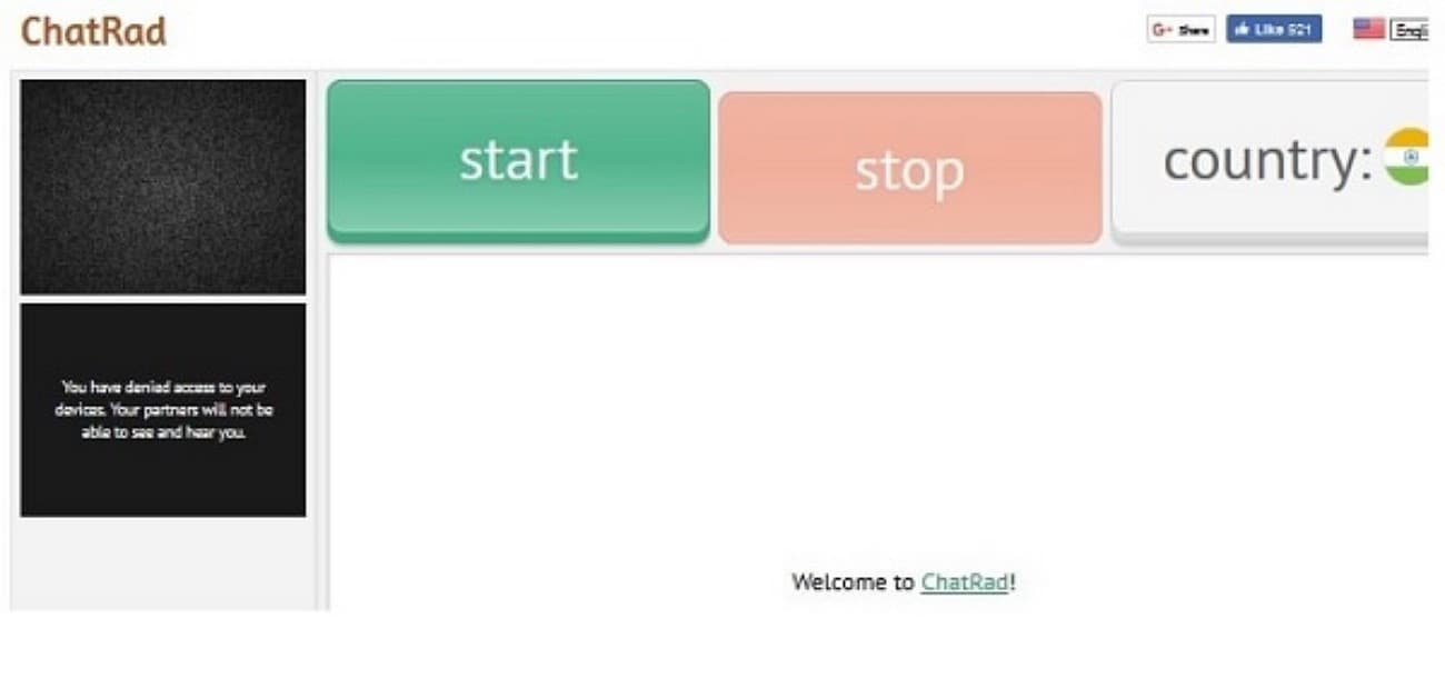 chatrad website like omegle