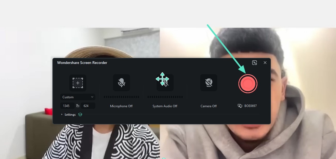 start recording omegle video chat