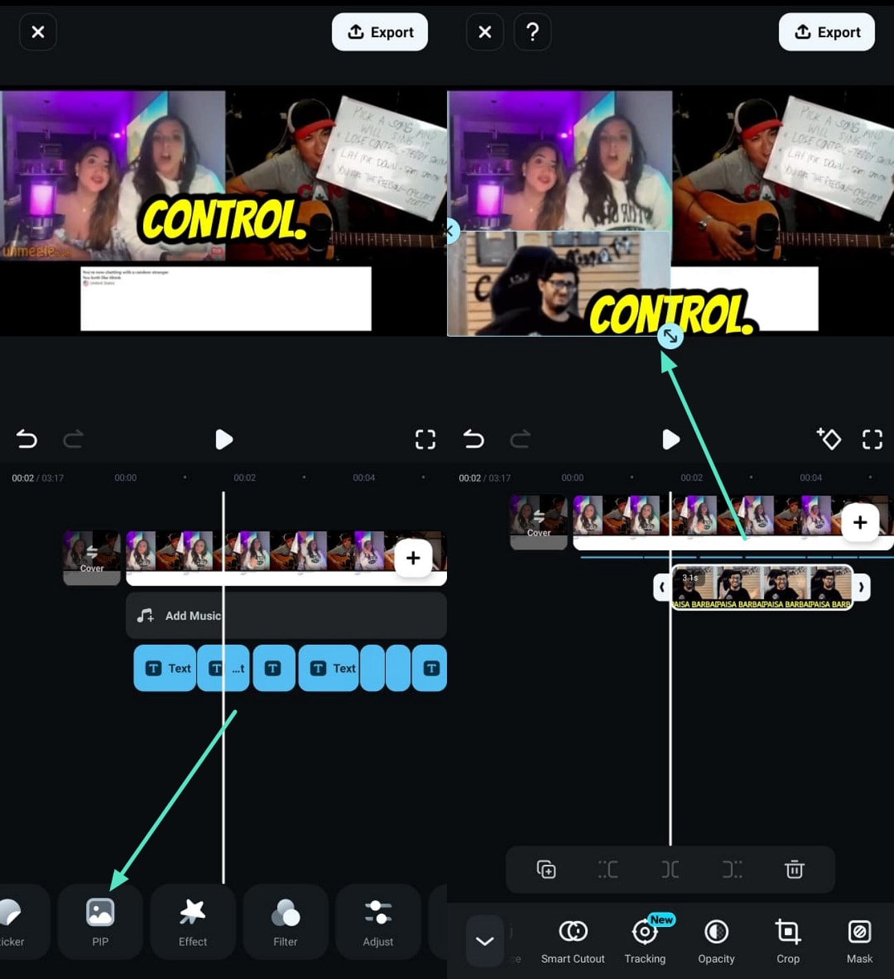 add picture in picture