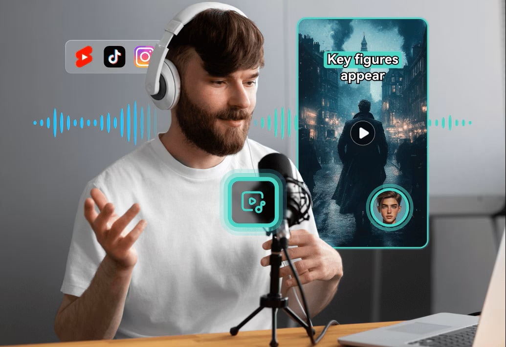 filmora audio to video converter