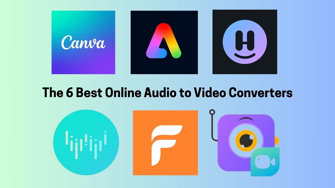 best online audio to video converters