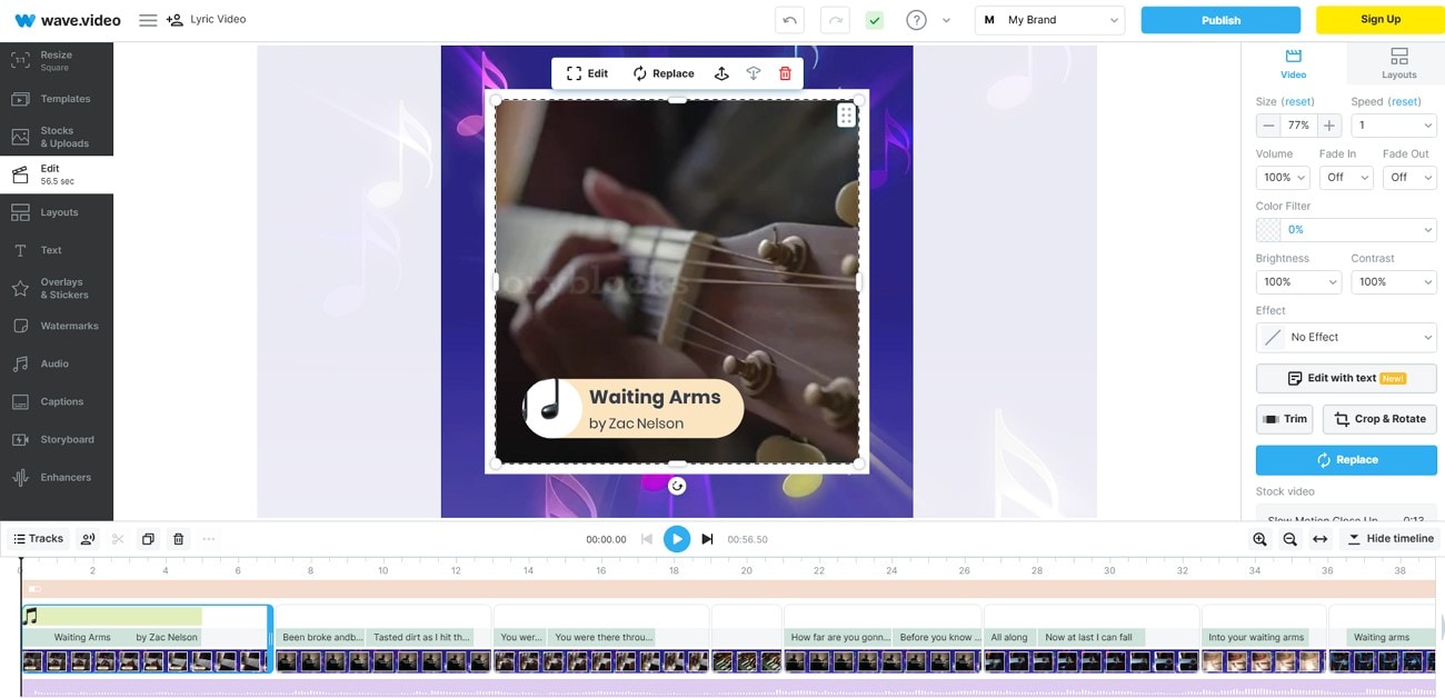 generate lyrics for music videos