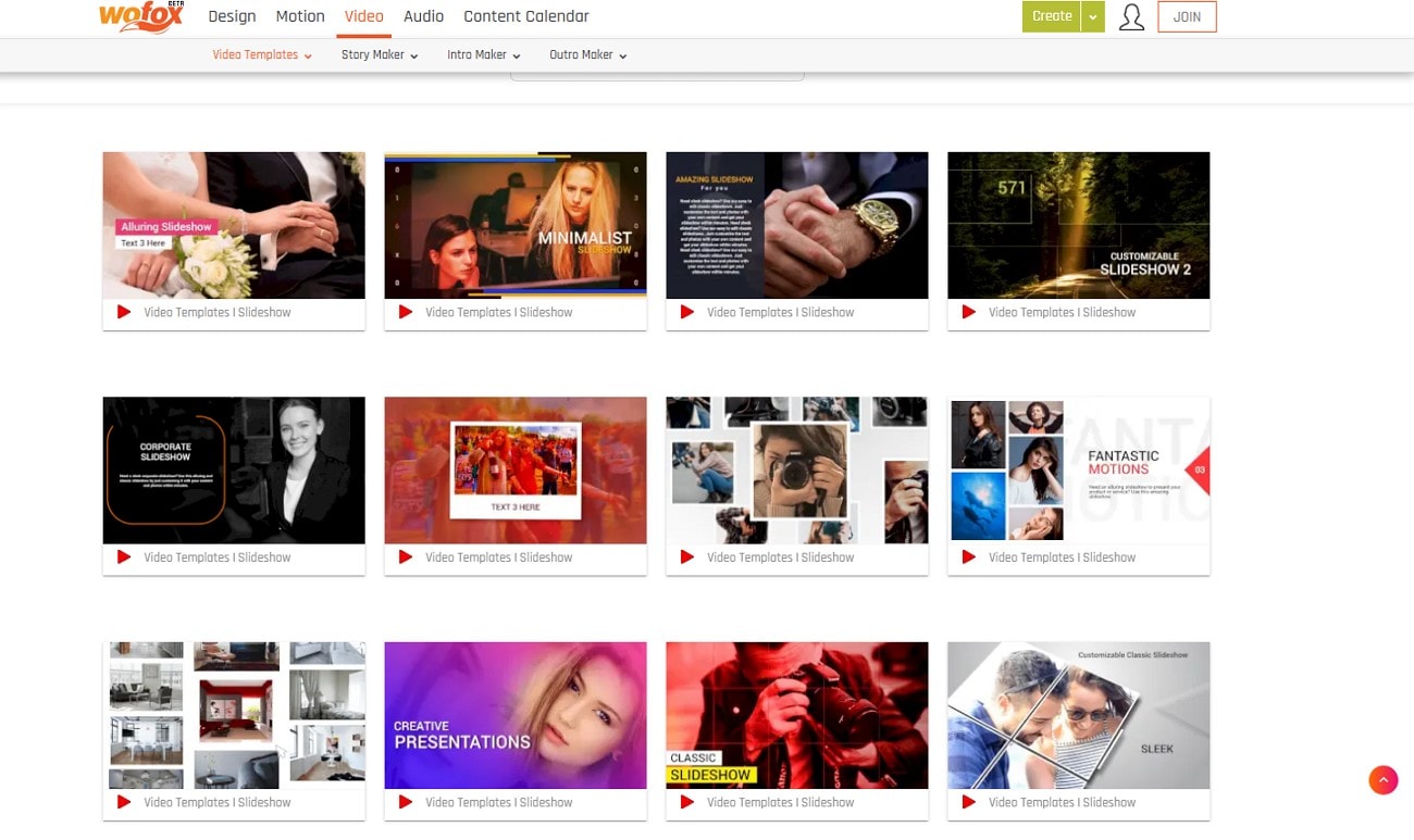 get templates for lyric videos