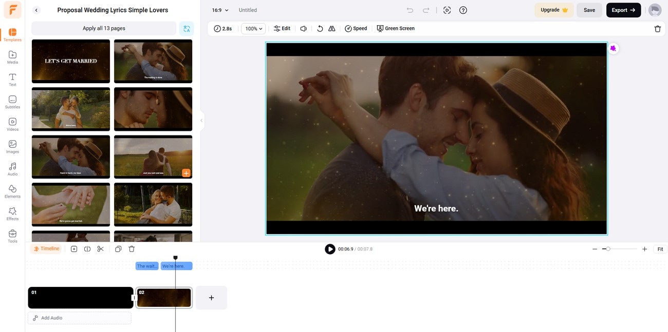 add lyrics to videos online