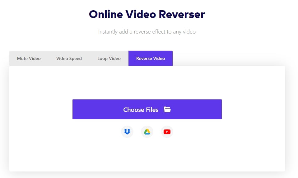 online uniconverter online video reverser