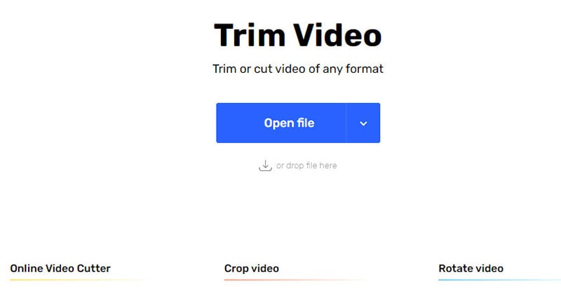 online video cutter
