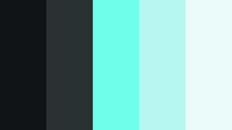 onyx mint signal product video color color palette with hex codes