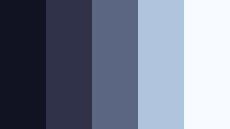 opaline night cascade twilight aurora color palette with hex codes