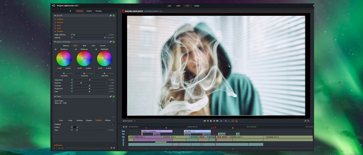 lightworks open source video editor